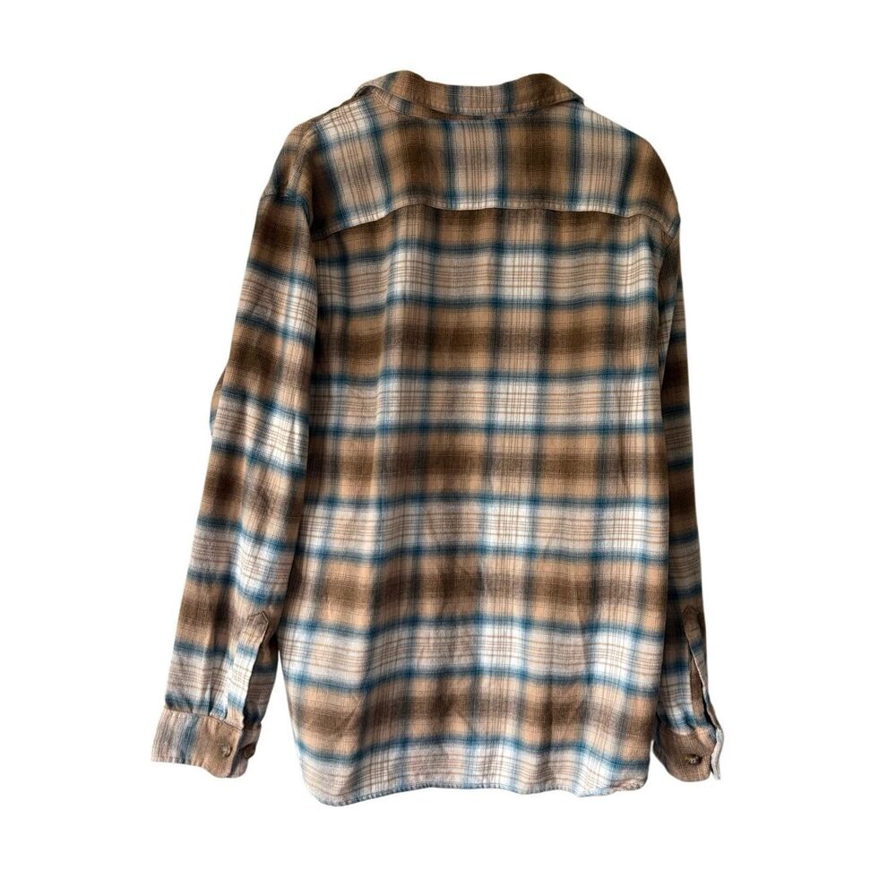 Pendleton Burnside Flannel Button Down Shirt Plai… - image 3
